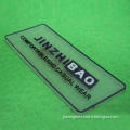 Transparent Rubber Label, Various Logos Can be Made on Both Sides, Available in Various Designs